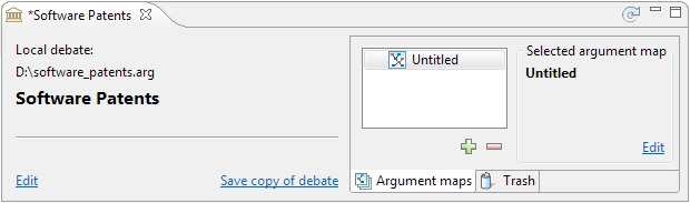 The debate manager