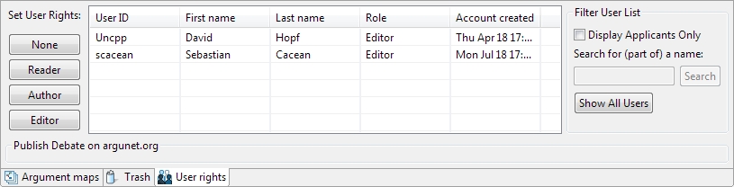 Granting access to other users
